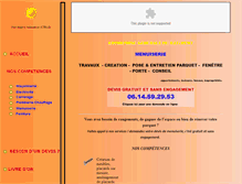 Tablet Screenshot of menuisier-monsoleil.desuite.org